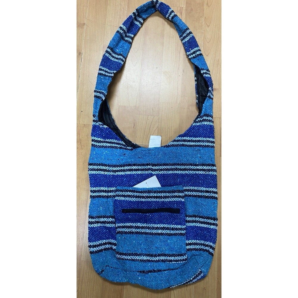 Boho Hippie Crossbody Hobo Shoulder Baja Beach Bag Purse Made in Mexico